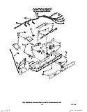CONTROL Diagram and Parts List for KSRB27QWWH00  KitchenAid Refrigerator