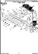 WASHER/DRYER CONTROL PANEL Diagram and Parts List for LTG6234AN3  Whirlpool Washer Dryer Combo