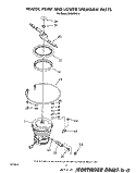 HEATER, PUMP, AND LOWER SPRAY ARM Diagram and Parts List for DU8900XT5  Whirlpool Dishwasher