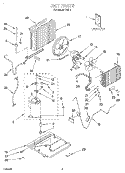 UNIT, LITERATURE Diagram and Parts List for R1213  Whirlpool Air Conditioner