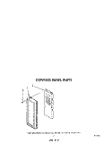CONTROL PANEL Diagram and Parts List for RM778PXT3  Whirlpool Microwave Oven Combo