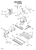 UNIT PARTS Diagram and Parts List for KBRP20EMSS00  KitchenAid Refrigerator