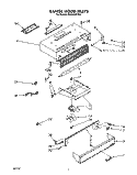 Part Location Diagram of 883025 Whirlpool Nut, Crimp