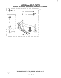 MISCELLANEOUS , LITERATURE AND OPTIONAL Diagram and Parts List for 2LA5700XMW0  Whirlpool Washer