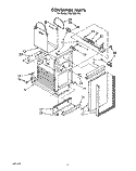 CONTAINER Diagram and Parts List for TC8750XYP3  Whirlpool Trash Compactor