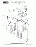 Part Location Diagram of W10338607 Whirlpool QUICK START GUIDE