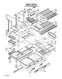 Part Location Diagram of 1124551 Whirlpool SHELF-GLAS