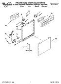 Part Location Diagram of 8573190 Whirlpool Harness and Protector