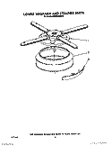 LOWER WASHARM AND STRAINER Diagram and Parts List for KUDI220WWH0  KitchenAid Dishwasher