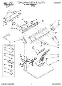 Part Location Diagram of 3401620 Whirlpool HARNS-WIRE