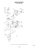 METER CASE Diagram and Parts List for CA2751XSW2  Whirlpool Washer