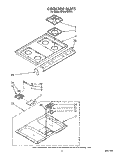 Part Location Diagram of 4320377 Whirlpool Plate, Cover