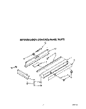 REFRIGERATOR CONTROL PANEL Diagram and Parts List for KSSS48MWX01  KitchenAid Refrigerator