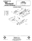 Part Location Diagram of 302366 Whirlpool Console Assembly