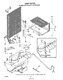 UNIT Diagram and Parts List for EL13SCRSW00  Whirlpool Refrigerator