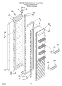 Part Location Diagram of 2005942 Whirlpool HANDLE