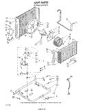 UNIT, LITERATURE Diagram and Parts List for ACE094XT0  Whirlpool Air Conditioner