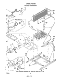 Part Location Diagram of 1105155 Whirlpool EXCHANGER, HEAT