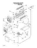 ICEMAKER PARTS, PARTS NOT ILLUSTRATED Diagram and Parts List for BRS70YRANA00  Whirlpool Refrigerator