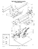 SECTION Diagram and Parts List for KEYE750VTO0  KitchenAid Dryer