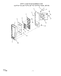Part Location Diagram of 311765 Whirlpool Brace-Control Panelxxx