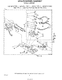 694670 BURNER Diagram and Parts List for LG6091XSW1  Whirlpool Dryer
