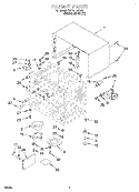 Part Location Diagram of LIT4392951 Whirlpool Cooking Guide Label