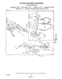4319351 BURNER Diagram and Parts List for CG2951XSW2  Whirlpool Dryer