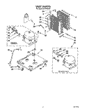 SECTION Diagram and Parts List for AK4000XZ0  Whirlpool Dehumidifier