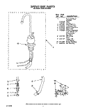 SECTION Diagram and Parts List for KHWG160YCR0  KitchenAid Miscellaneous