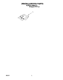 MISCELLANEOUS, LIT/OPTIONAL Diagram and Parts List for DU980QPDZ3  Whirlpool Dishwasher