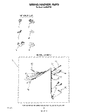 WIRING HARNESS Diagram and Parts List for LA6090XTM0  Whirlpool Washer