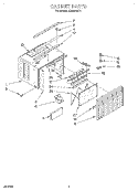 Part Location Diagram of 1166429 Whirlpool Bag, Accessory