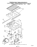 COMPARTMENT SEPARATOR Diagram and Parts List for ET20DKXVW07  Whirlpool Refrigerator
