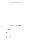 MISCELLANEOUS Diagram and Parts List for 8LSC8245AW1  Whirlpool Washer