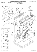 SECTION Diagram and Parts List for KEYS710JQ0  KitchenAid Dryer