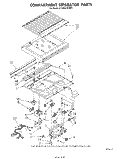 Part Location Diagram of 1105522 Whirlpool Gasket, Drain Pan