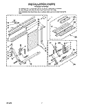 INSTALLATION Diagram and Parts List for CA29WC50  Whirlpool Air Conditioner