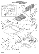 UNIT Diagram and Parts List for KTRS22MAWH12  KitchenAid Refrigerator