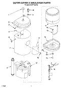 SECTION Diagram and Parts List for GHWT160JXX0  Whirlpool Miscellaneous