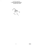 LATCH Diagram and Parts List for GBD307PDB0  Whirlpool Wall Oven