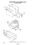 Part Location Diagram of 879235 Whirlpool Panel, Oven Door (Ebony)