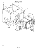 Part Location Diagram of 327873 Whirlpool Main Chassis (Coffee)