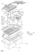 Part Location Diagram of 2193393 Whirlpool TRIM-SHELF