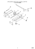 FREEZER CONTROL PANEL Diagram and Parts List for KSSC48MHS00  KitchenAid Refrigerator