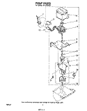 PUMP Diagram and Parts List for EC5100XP  Whirlpool Ice Maker