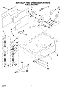 Part Location Diagram of 8529487 Whirlpool FITTING