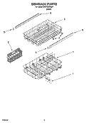 Part Location Diagram of 965556 Whirlpool WHEEL