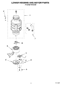 SECTION Diagram and Parts List for KCDC150K  KitchenAid Food Waste Disposer
