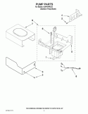 PUMP PARTS Diagram and Parts List for KUIP15PRXX0  KitchenAid Ice Maker